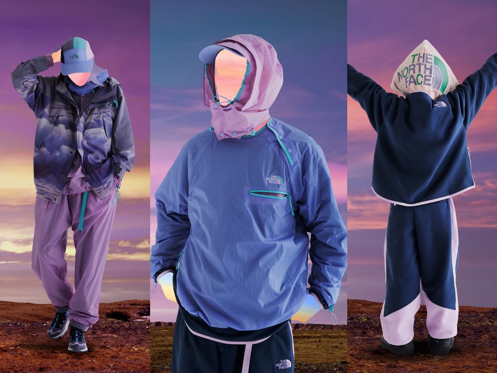 The North FaceXCLOT 2023春夏聯名「單品圖+售價」一次看!日出紫、夕暮藍太迷人!-4
