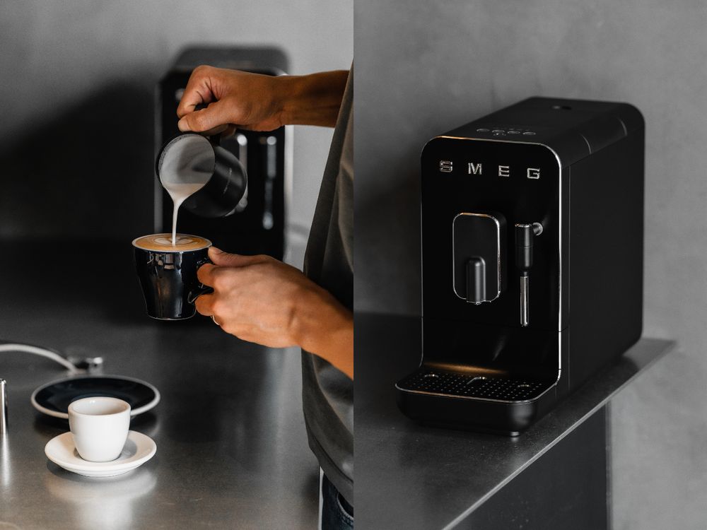 全台限定99台的高顏值咖啡機！SMEG全自動義式咖啡機「永夜黑」亮點、功能一次看！-4