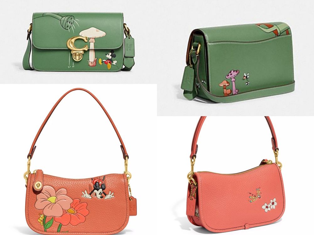 米奇控荷包失血!Coach X 迪士尼100週年系列:超萌印花玩偶、毛毛蟲托特包可愛到一釋出就秒殺!-3