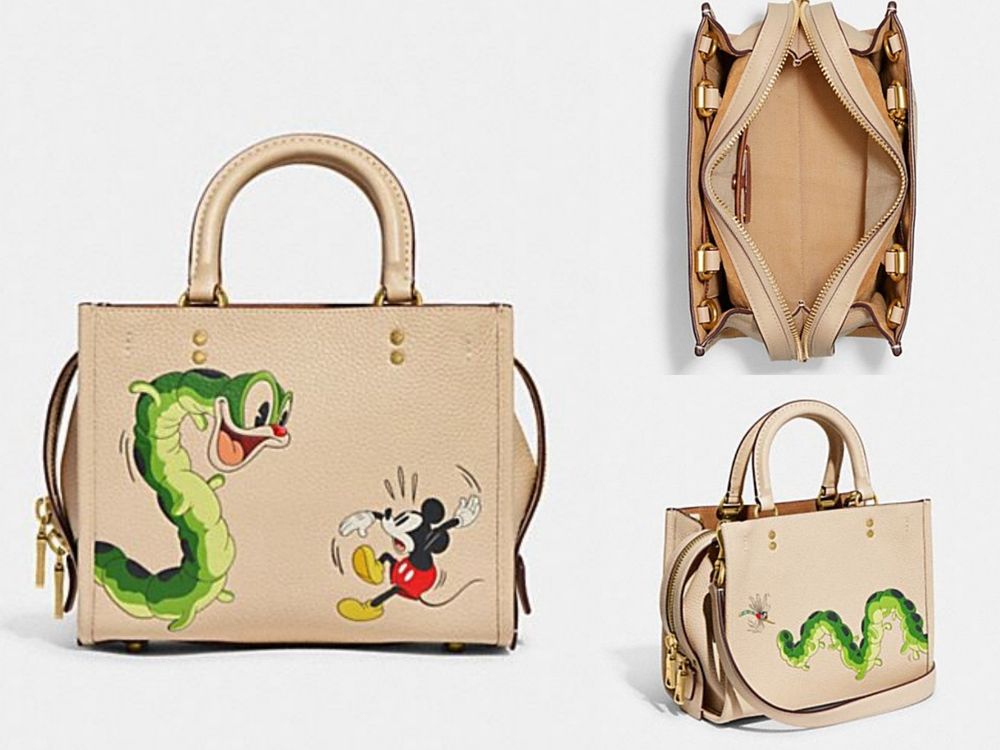 米奇控荷包失血!Coach X 迪士尼100週年系列:超萌印花玩偶、毛毛蟲托特包可愛到一釋出就秒殺!-2