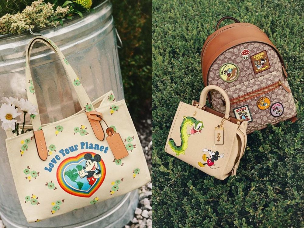 米奇控荷包失血!Coach X 迪士尼100週年系列:超萌印花玩偶、毛毛蟲托特包可愛到一釋出就秒殺!-1
