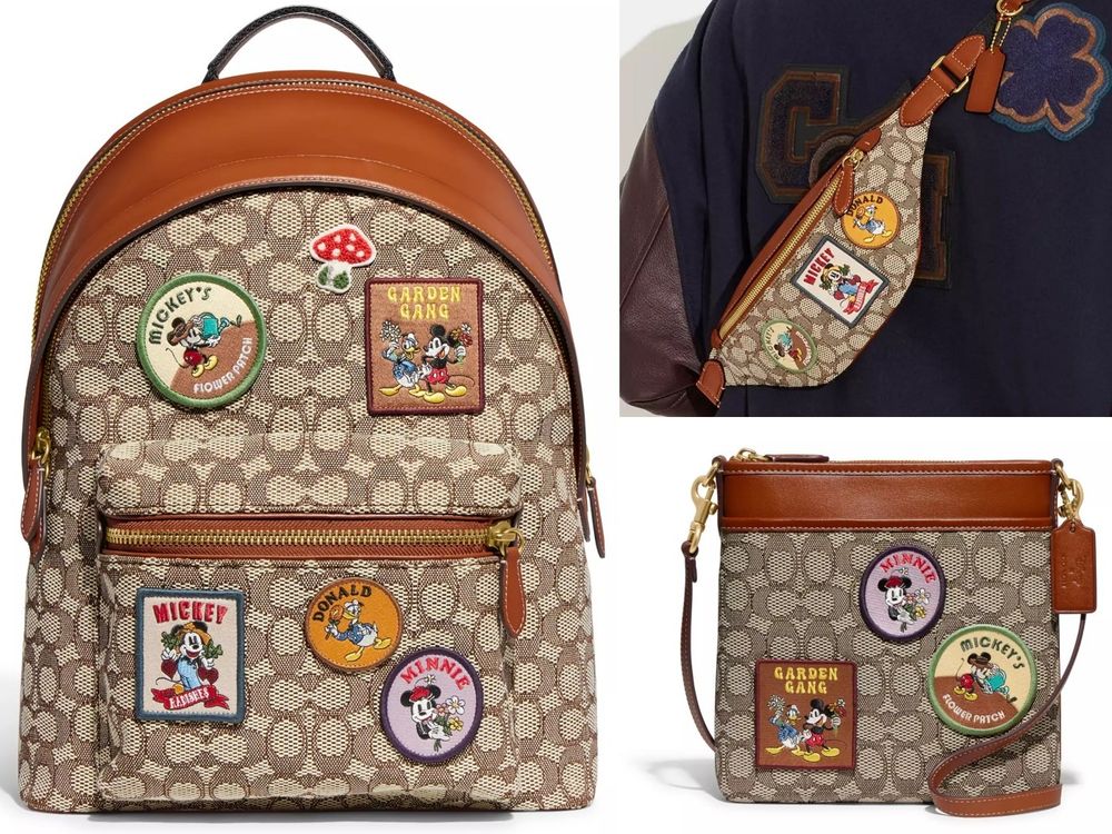 米奇控荷包失血!Coach X 迪士尼100週年系列:超萌印花玩偶、毛毛蟲托特包可愛到一釋出就秒殺!-5
