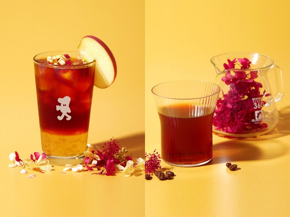 Cama X日本花道Plantica推出仙女系咖啡！山茶花拿鐵、藍莓奶蓋冷翠...連外帶杯都美！-6