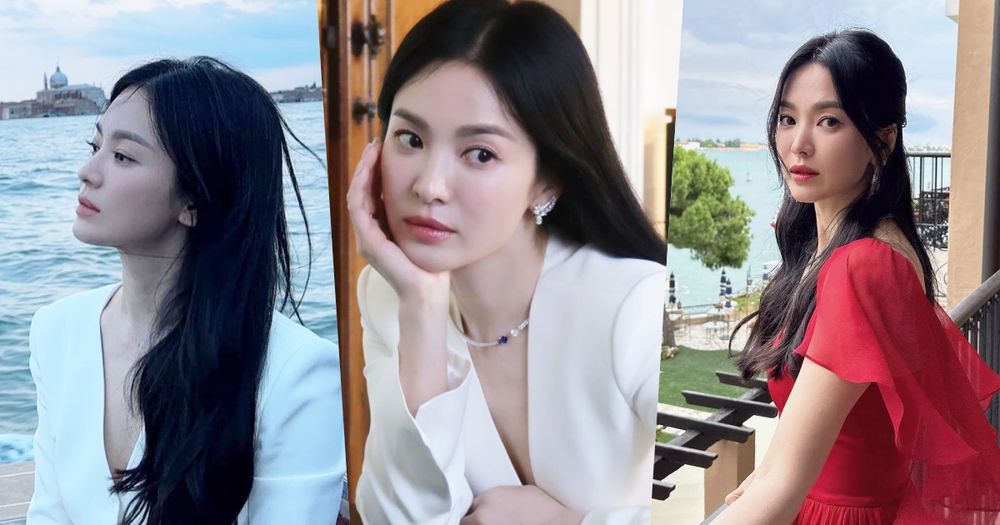 十年如一日的美貌！韓國凍齡女神宋慧喬，被歲月忘記的少女發光肌，不上妝也要做這件事！-1