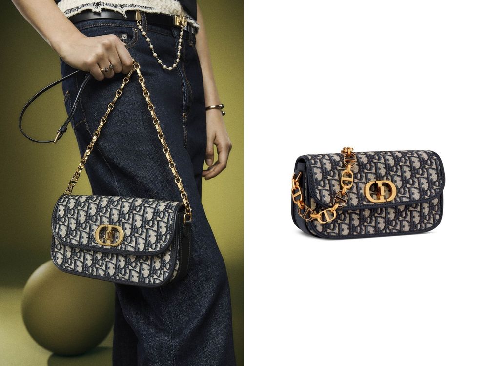 Jisoo同款新包!Dior新爆款預定30 Montaigne Avenue鏈帶包,容量顏值都滿分!-6