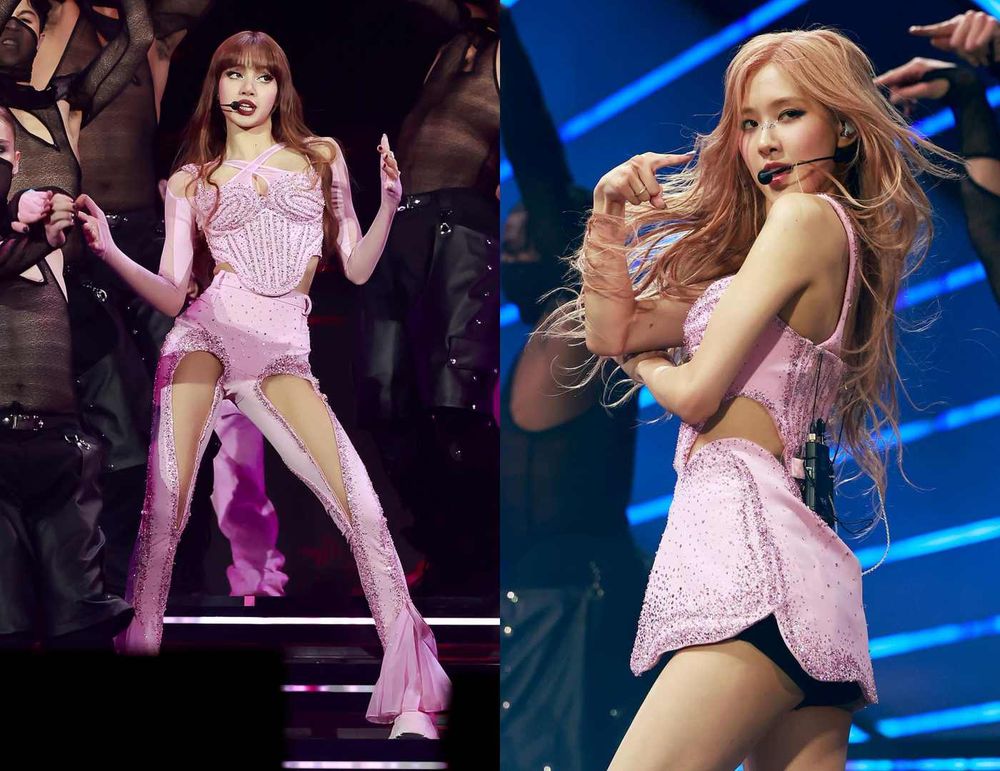 Coachella音樂節『BLACKPINK第二場造型』戰袍穿搭全解析!四閨女辣度狂飆登熱搜!-3