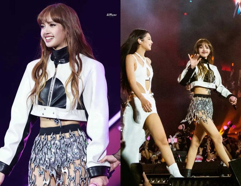 Coachella音樂節『BLACKPINK第二場造型』戰袍穿搭全解析!四閨女辣度狂飆登熱搜!-5