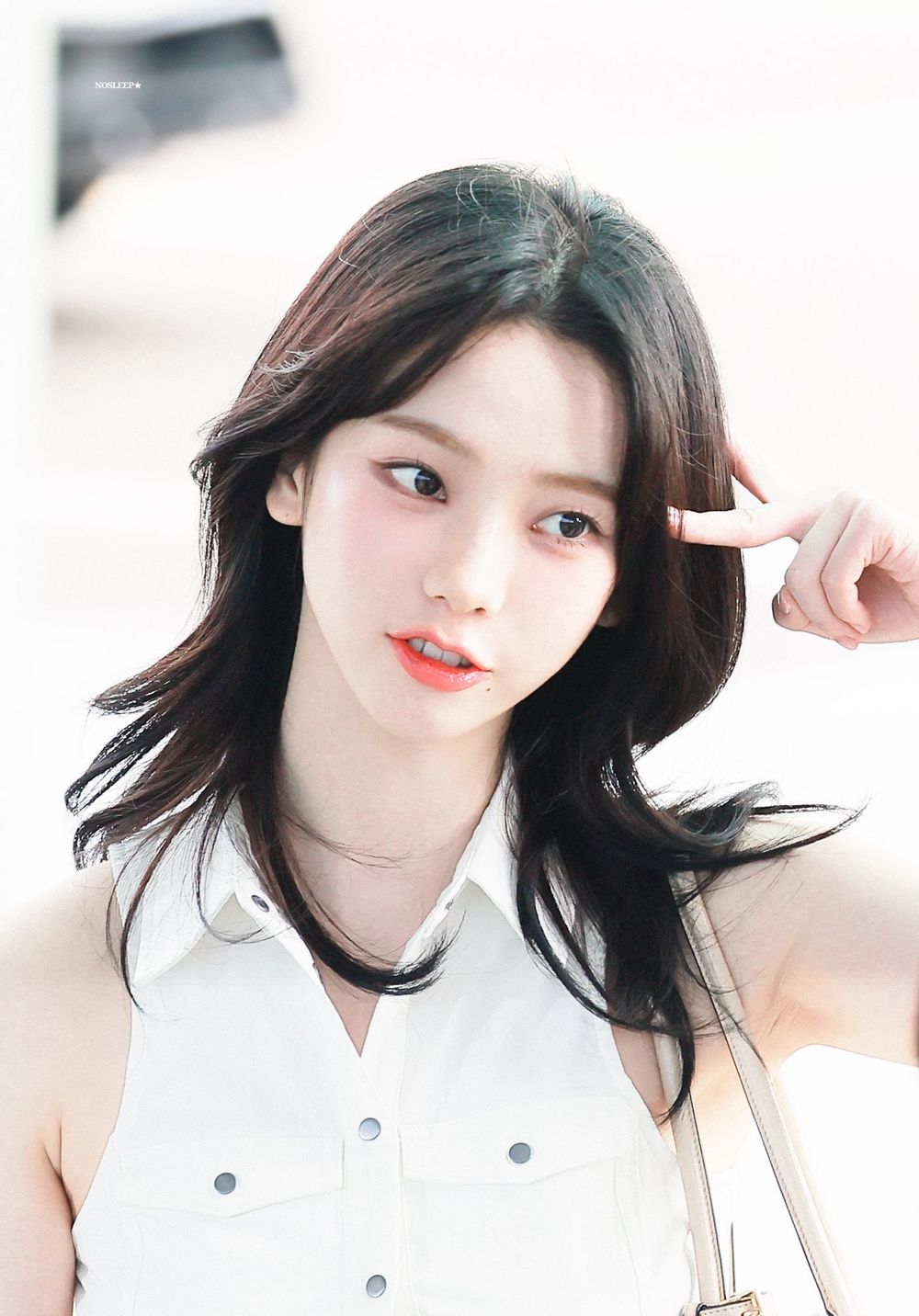 aespa抵台開唱！karina隨性層次剪、Winter精靈短髮，機場美照流出、一秒封神！-13