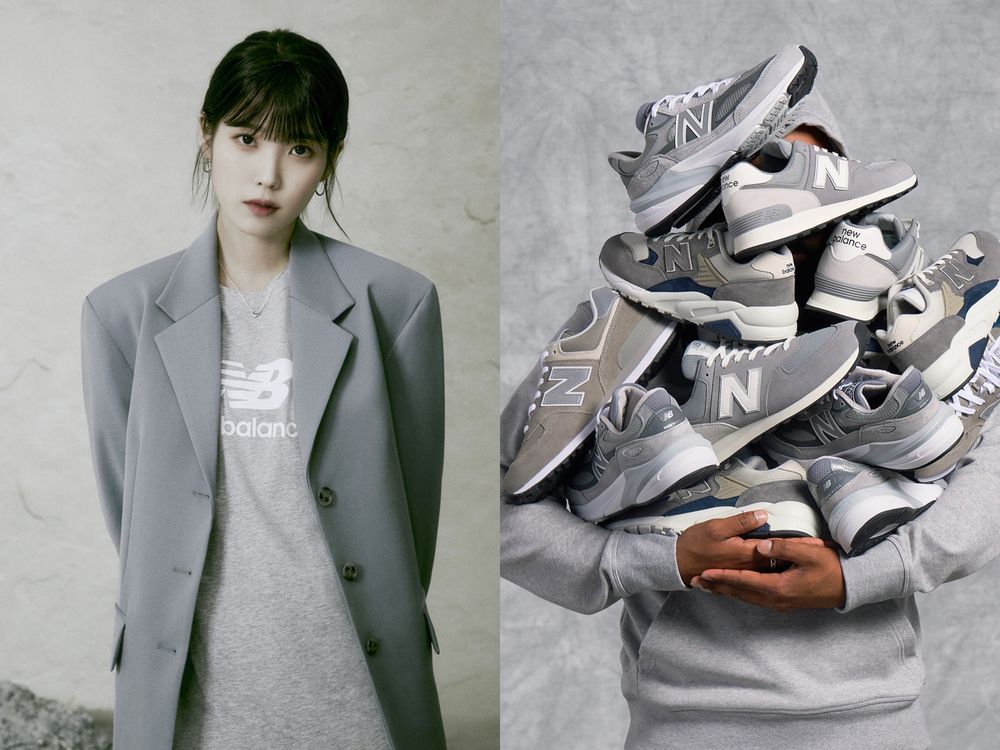 New Balance《Grey Day特展》倒數必朝聖！推最美灰色球鞋系列，國民女神IU也搶先上腳！-7