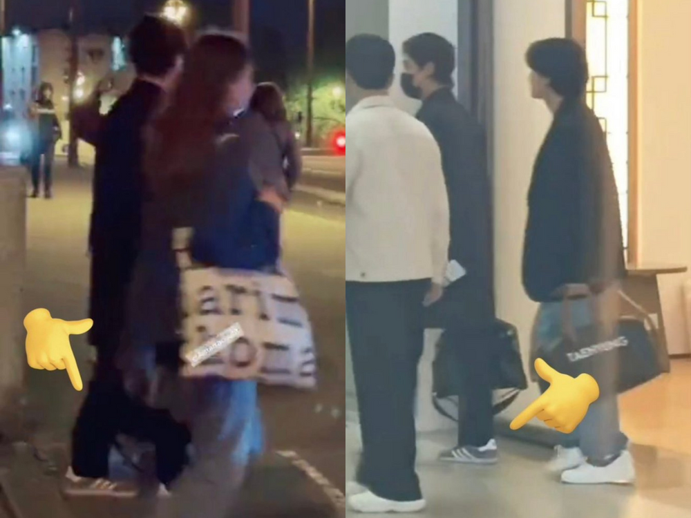 零偽裝拍到了!Jennie、V 法國高調牽手畫面曝光!後方「路人」身分成鐵證-4