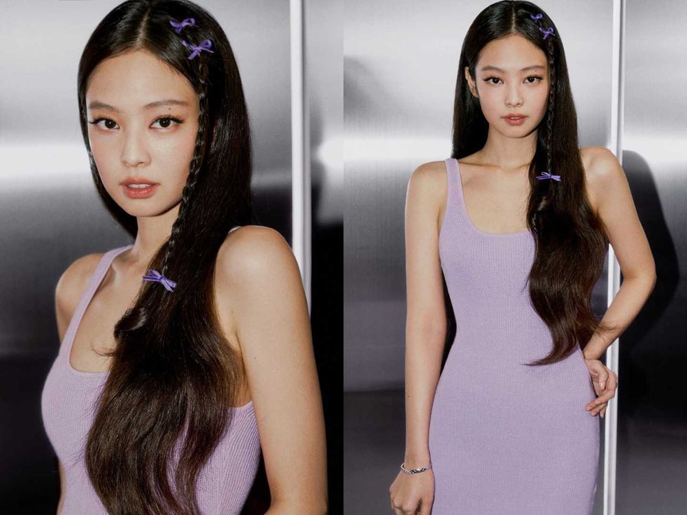戒指編髮新潮流！BLACKPINK Jennie顯瘦編髮造型推薦：雙馬尾辮、毽子頭、半丸子頭，圓臉必收藏小臉髮型-2