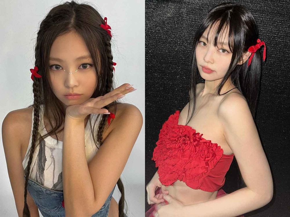 戒指編髮新潮流！BLACKPINK Jennie顯瘦編髮造型推薦：雙馬尾辮、毽子頭、半丸子頭，圓臉必收藏小臉髮型-10
