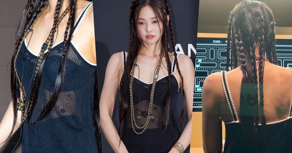 戒指編髮新潮流！BLACKPINK Jennie顯瘦編髮造型推薦：雙馬尾辮、毽子頭、半丸子頭，圓臉必收藏小臉髮型-11