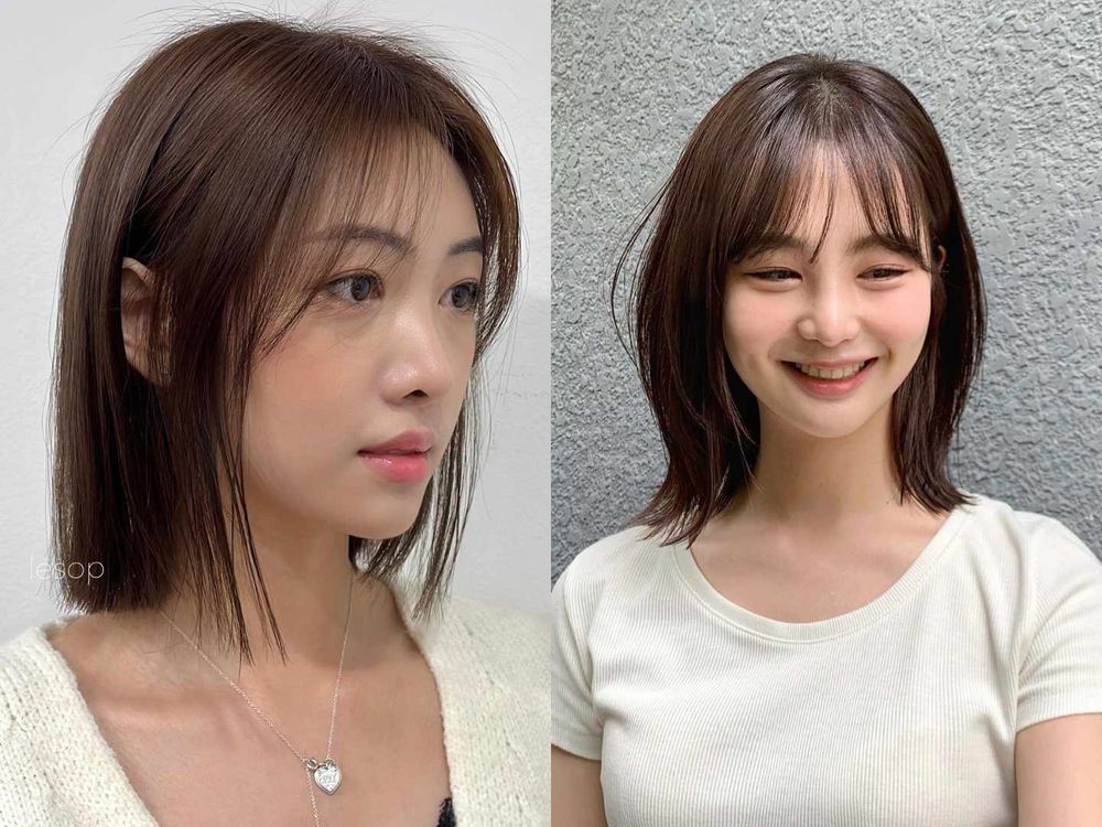 2023短髮髮色推薦!短髮女孩必染韓系髮色TOP7:巧克力棕髮色、可可紅棕色...,染完一秒高級又顯白!-4