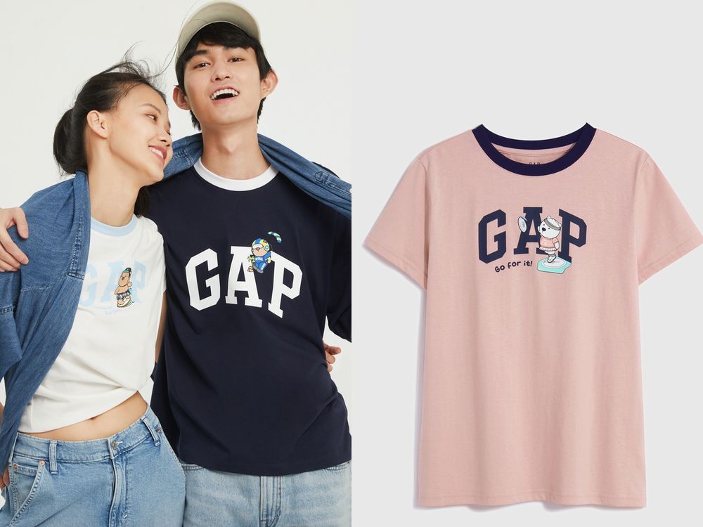 Gap夏天T恤這樣搭『短版、寬版、長版Tee』達人私藏4招顯瘦穿搭法!照抄不出錯!-11