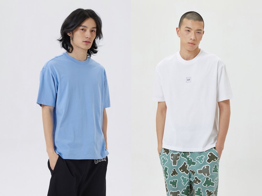 Gap夏天T恤這樣搭『短版、寬版、長版Tee』達人私藏4招顯瘦穿搭法!照抄不出錯!-9