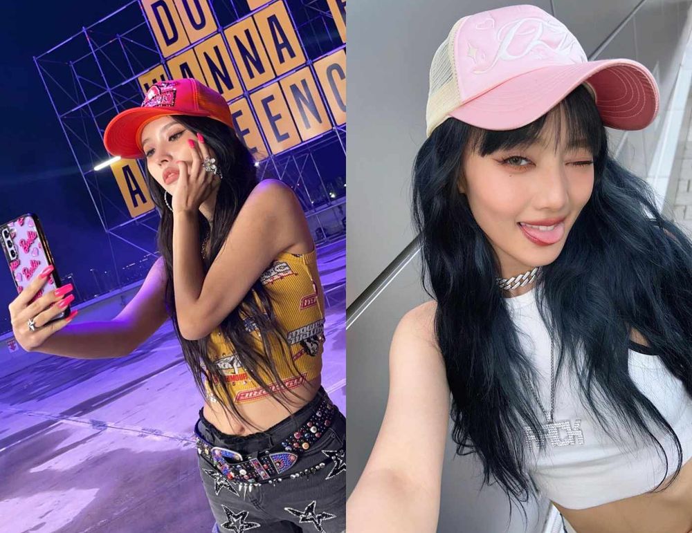 (G)I-DLE 《Queencard》MV破一億次觀看!這些『Y2K流行單品』也被帶火了:泡泡襪、棒球網帽都上榜!-8