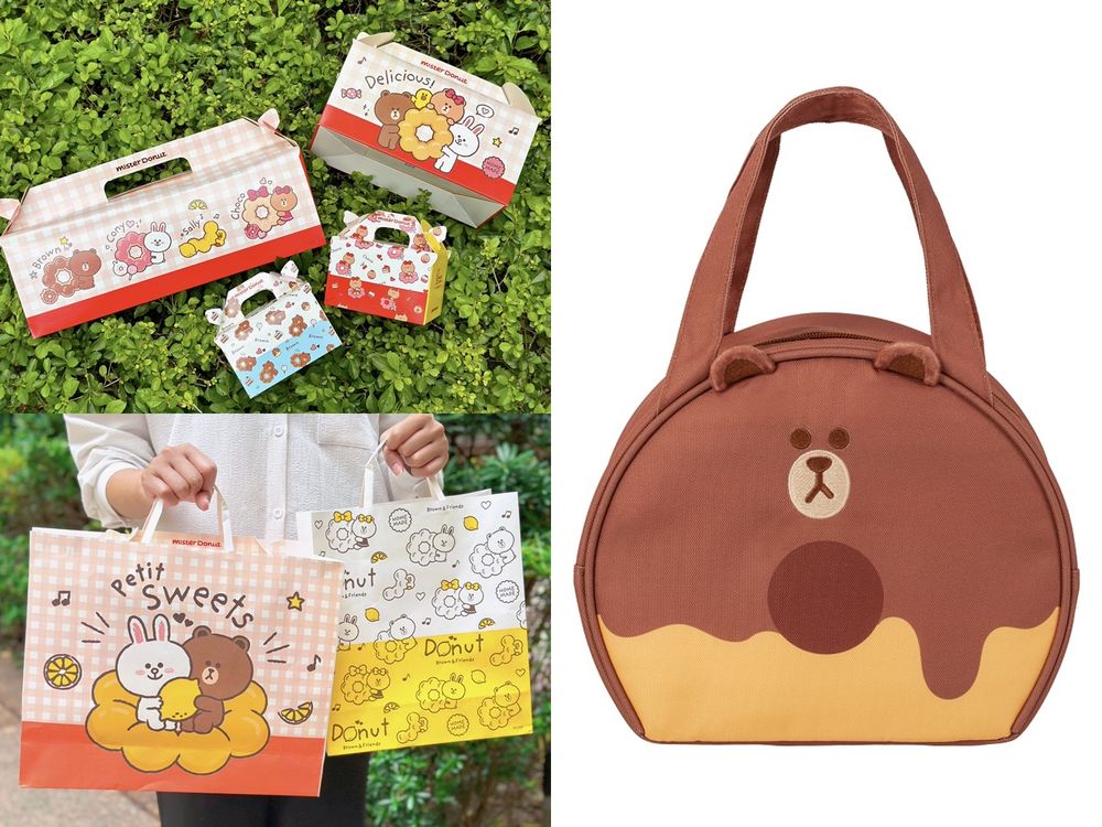 Mister Donut檸檬優格新品上市!LINE FRIENDS熊大、莎莉化身甜甜圈,萌度破表快點帶回家!-1