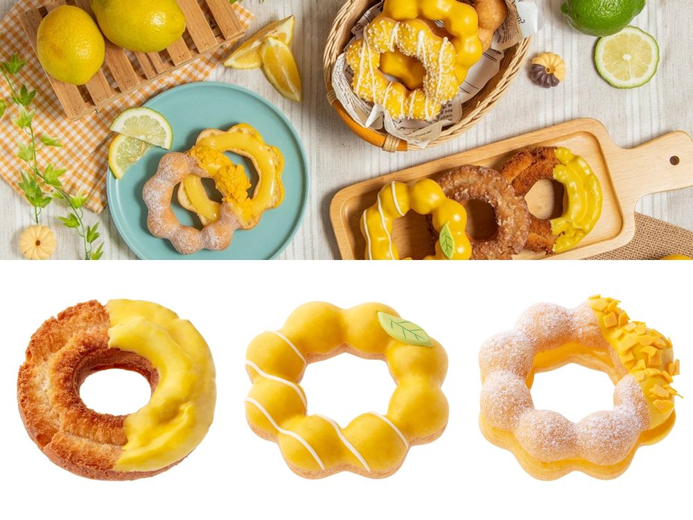 Mister Donut檸檬優格新品上市!LINE FRIENDS熊大、莎莉化身甜甜圈,萌度破表快點帶回家!-4