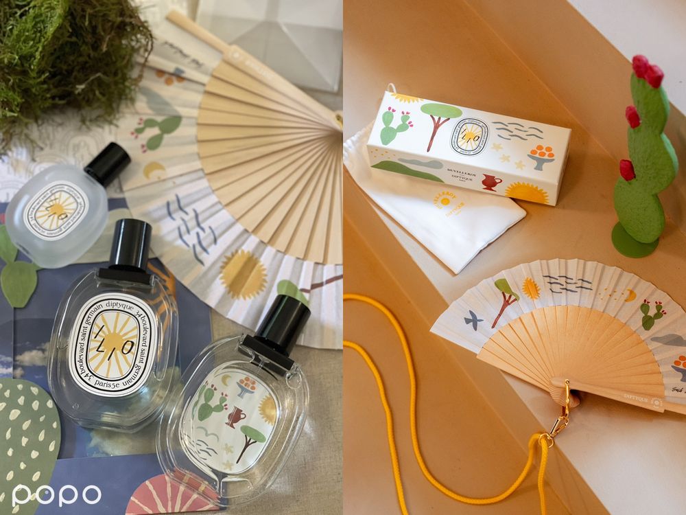 史上最可愛瓶裝登場!diptyque『暖陽限量香氛』甜果香仙人掌佐以茉莉清甜花香,天然檸檬草驅蚊噴霧必須收!-8