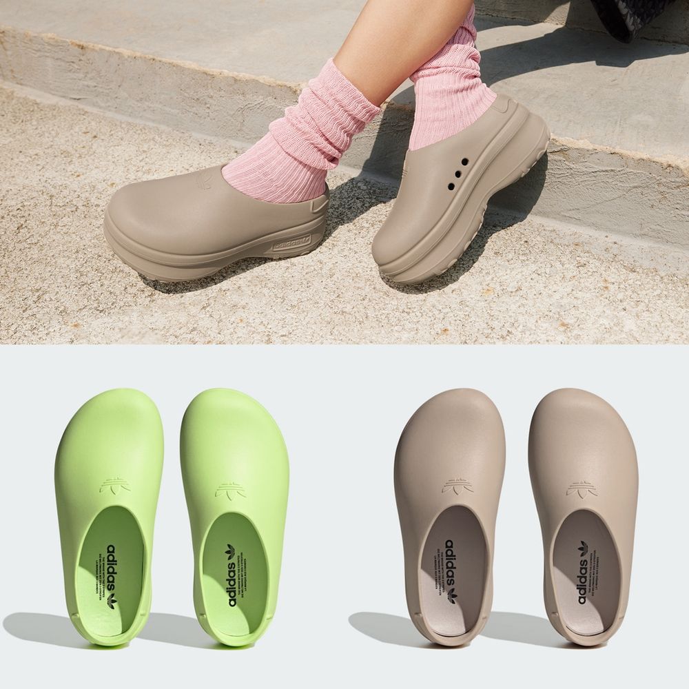 嬌小女美腿神器adidas Originals『爆款厚底涼鞋』鉛筆腿一秒GET！綿綿雲朵大底超舒服！-5