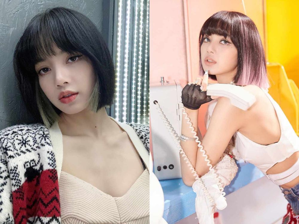 2023韓星同款短髮造型推薦:BLACKPINK Lisa耳圈染、IVE秋天流蘇剪...,剪完秒擁有直角肩!-4