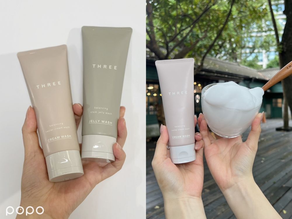 2023專櫃保養品推薦!THREE平衡花蜜系列新上市,乾肌必收超綿密洗顏皂霜,體驗就送花蜜雞蛋糕+保養旅行組-4
