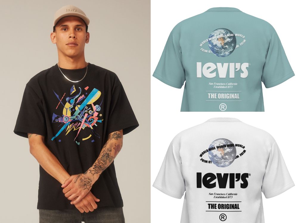 夏天穿搭得擁有一件！LEVI’S Logo Tee『穿搭公式』搭牛仔褲就很好看！短版、小LOGO款必收！-8