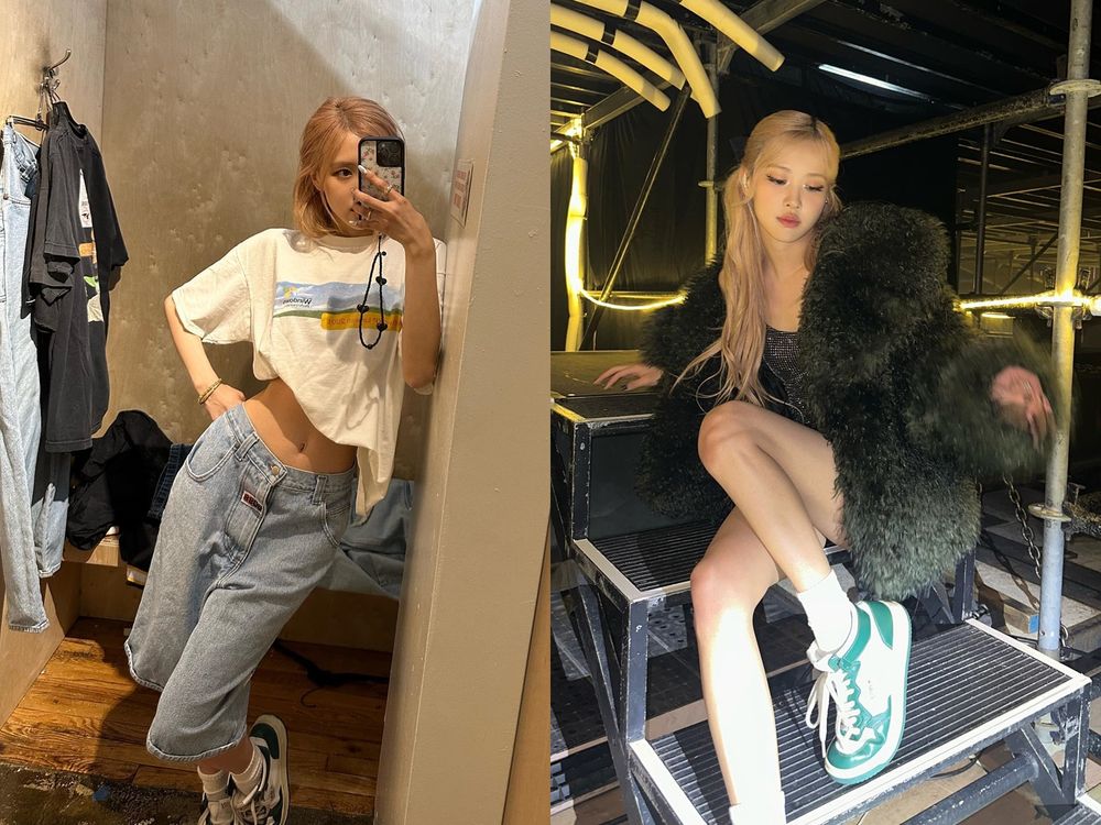 BLACKPINK Rosé私服超愛穿『AUTRY厚底球鞋』漫畫鉛筆腿的秘密原來就靠這雙！台灣也買得到了！-1