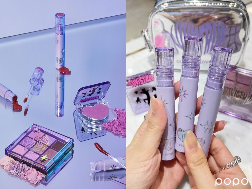 2023韓系口紅推薦:ETUDE X LUVISTRUE聯名來了!必收丁香紫眼影盤、微醺裸杏粉唇釉,甜酷系女孩閉眼入!-4