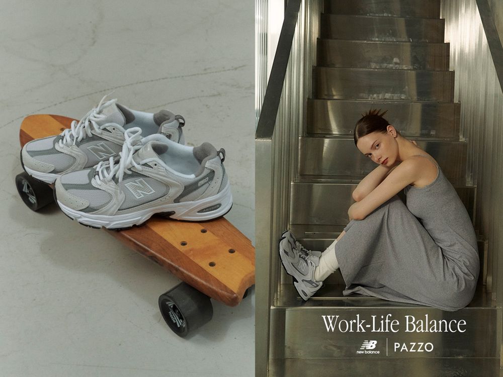 PAZZO X NEW BALANCE聯乘系列再一波!NB530、短T恤...百元起輕鬆達成鬆弛感穿搭!-4