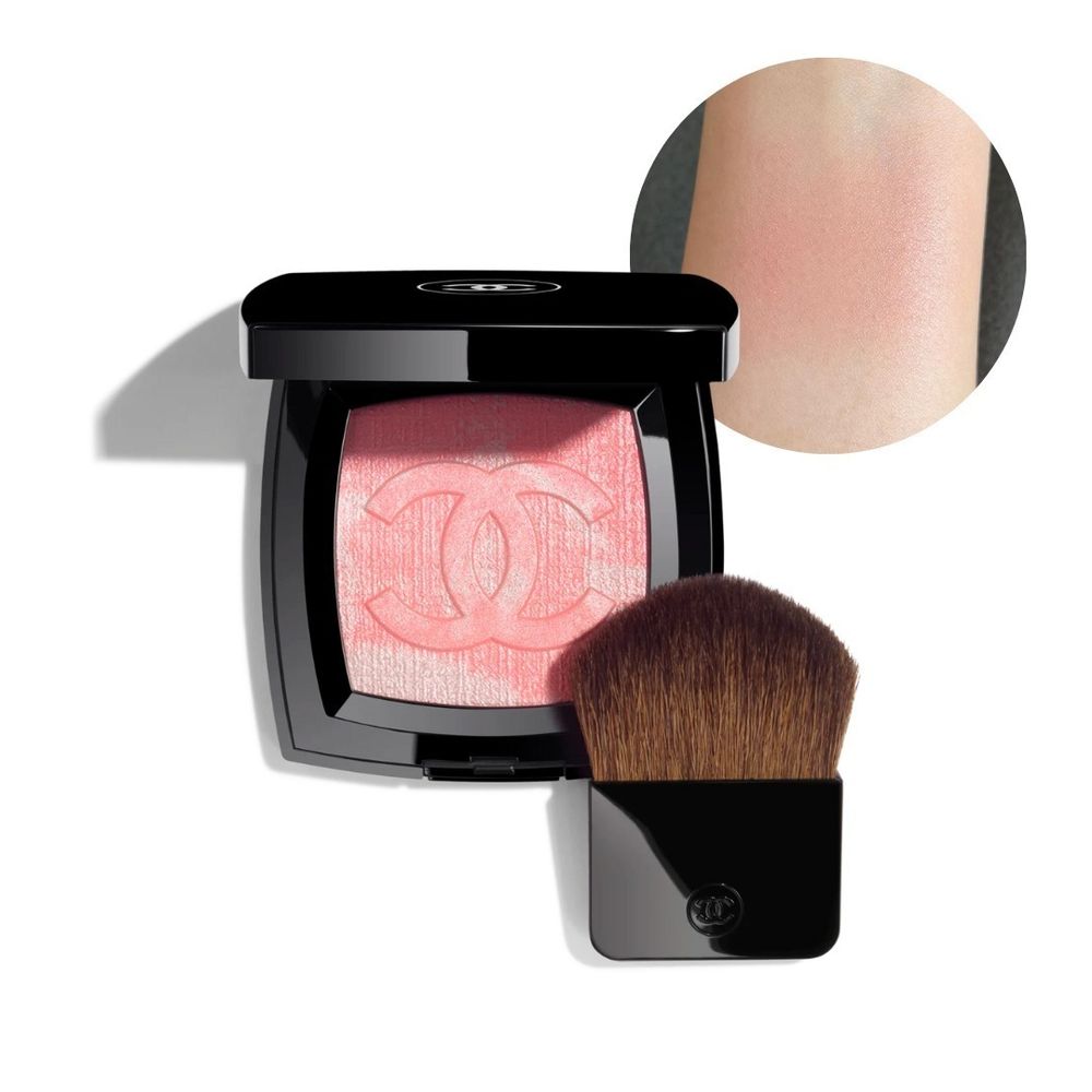 2023春夏彩妝!CHANEL「渲染布料壓紋腮紅」,兼具打亮頰彩+玫瑰漸層粉色,一抹薄透蜜光、高級顏秒完成!-7