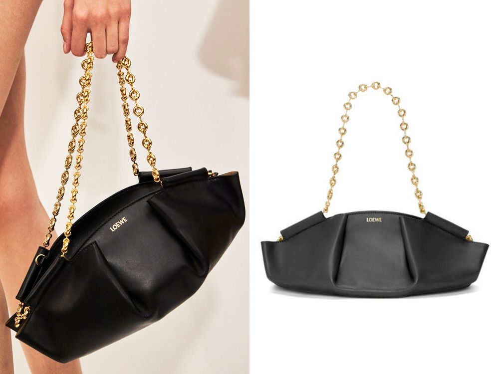 韓團NMIXX團員愛用款!LOEWE 新爆款Paseo水餃包,澎澎大容量太可愛!-8