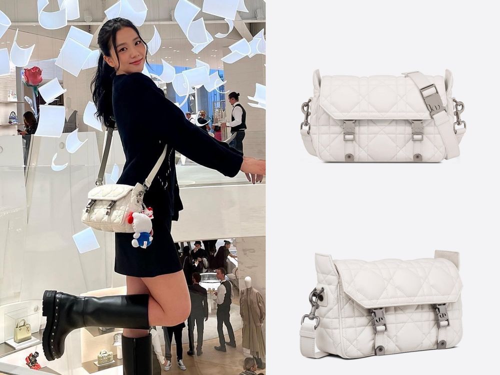 人間迪奧BLACKPINK Jisoo私藏Dior包公開!新蒙田、Lady Dior、郵差包都好燒~-4