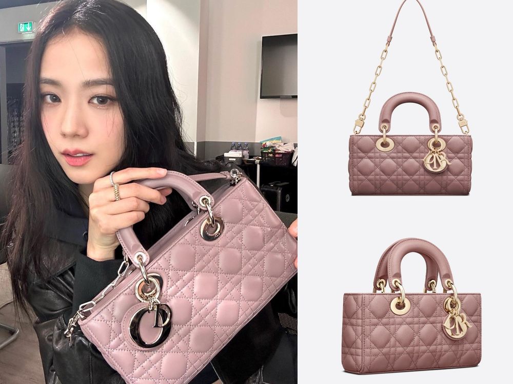 人間迪奧BLACKPINK Jisoo私藏Dior包公開!新蒙田、Lady Dior、郵差包都好燒~-3
