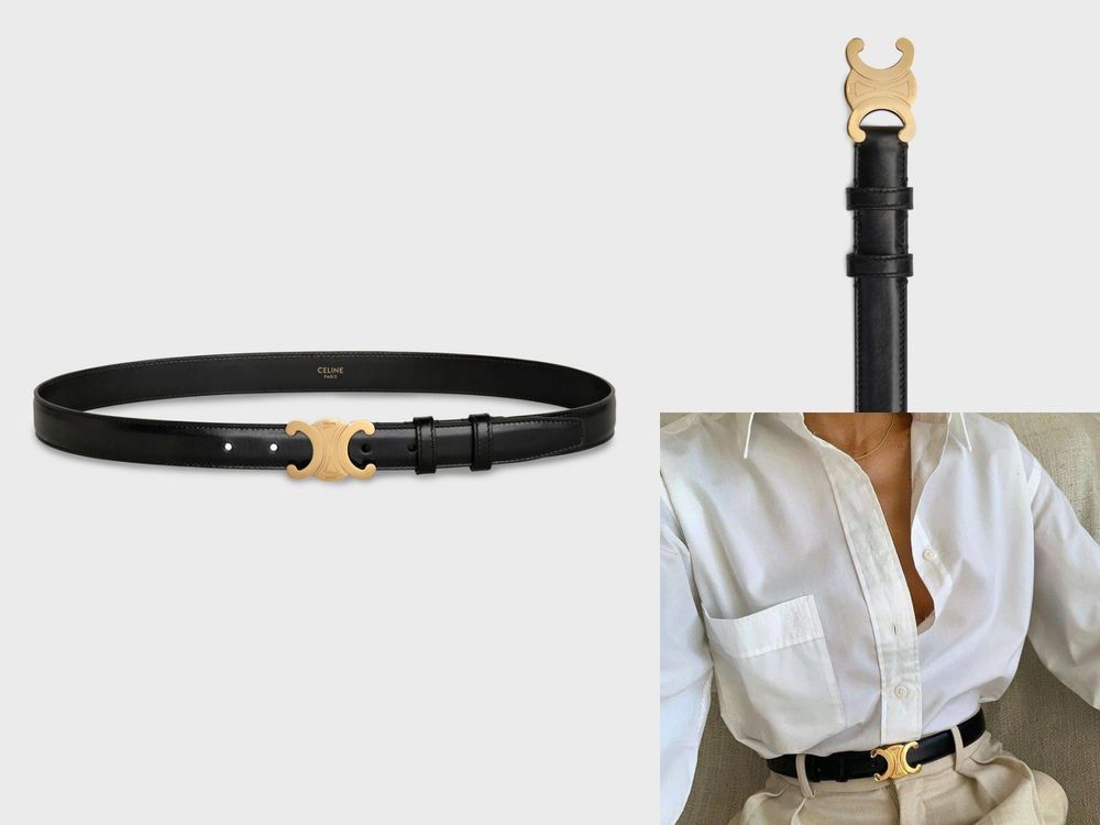 萬元初入手!2023八款百搭精品皮帶:CELINE、GUCCI、LV…這輩子必須擁有一條!-4