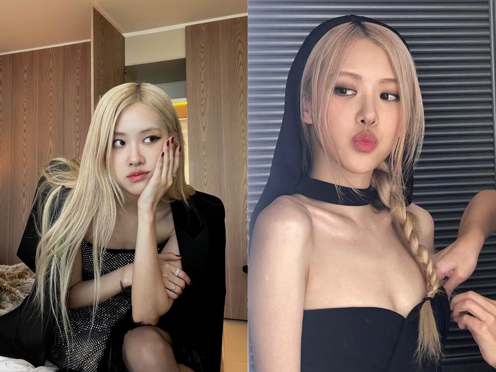 BLACKPINK小臉髮型教科書!LISA漫畫瀏海、Rose奶茶金長髮,這些韓系髮色、熱門髮型,任何女孩都可以輕鬆駕馭-8