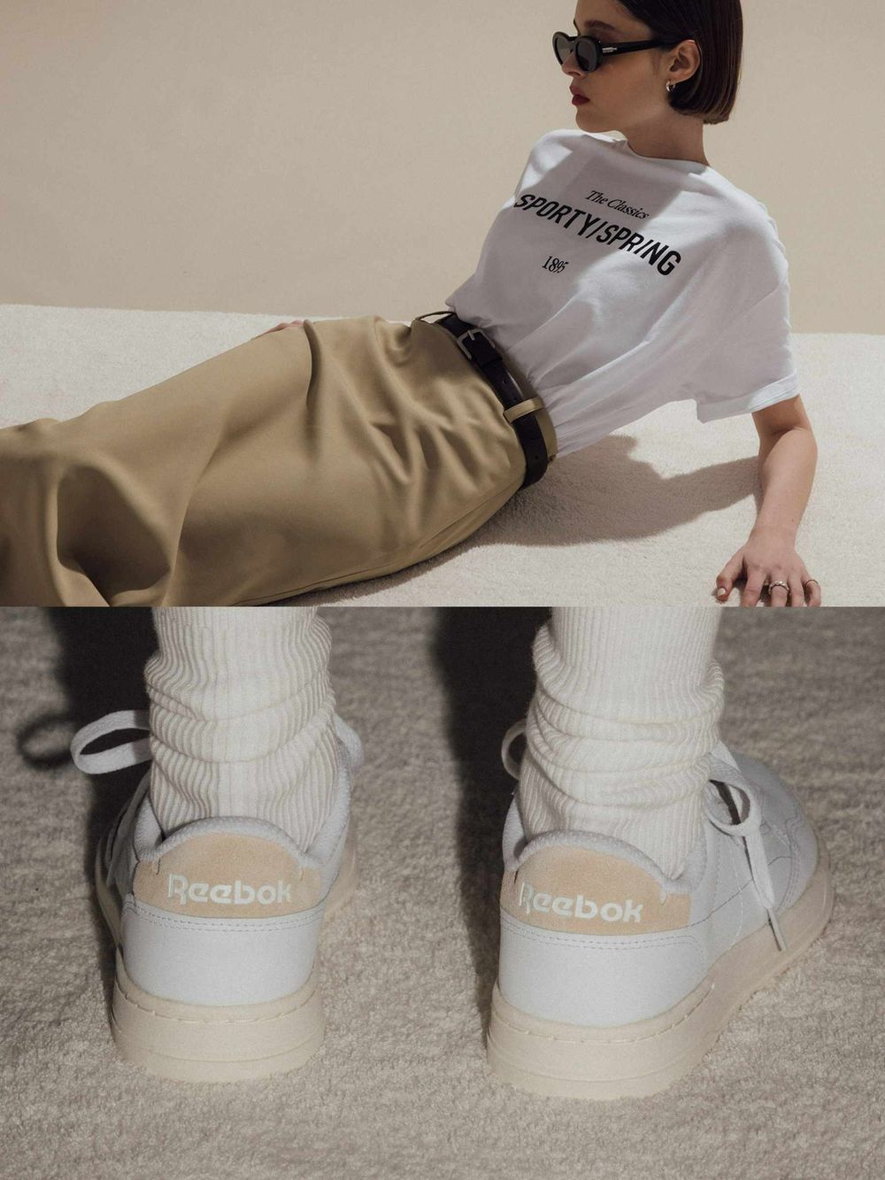 PAZZO X Reebok限定販售『燕麥奶油色』復古球鞋「這天」開搶!衣服百元一起結帳!-5