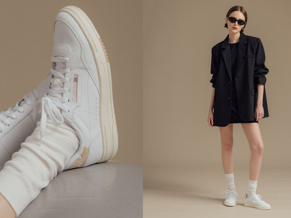 PAZZO X Reebok限定販售『燕麥奶油色』復古球鞋「這天」開搶!衣服百元一起結帳!-3