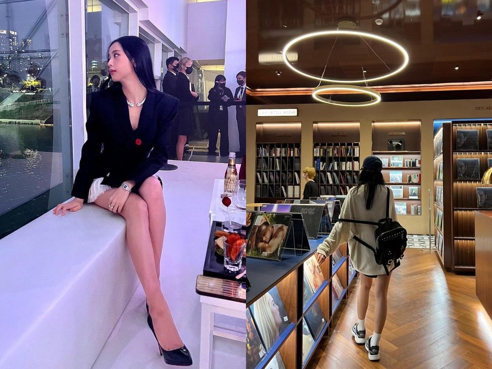 JISOO真迪奧公主巴黎看秀！雙辮半盤髮＋泡麵捲長髮，化身中世紀公主！網讚：「史上最美的一套！」-5