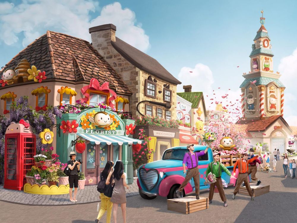 全球首座HELLO KITTY主題樂園來啦!人面獅身Kitty、主題酒店、餐廳...Kitty粉必朝聖!-3