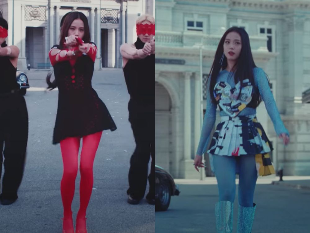BLACKPINKJisoo 〈Flower〉MV藏5大『春夏流行趨勢』絲襪穿搭、透視蕾絲...女孩快學起來!-5
