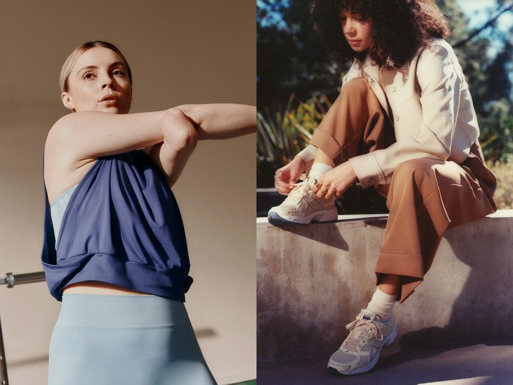 ASICS宣布温貞菱為品牌形象大使！最新「霧光微晨」系列太美！女生運動服這邊挑！-4