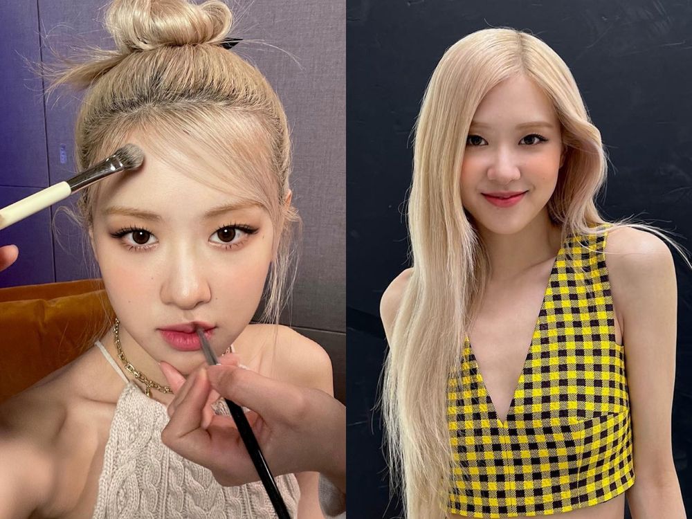 2023韓系妝容趨勢!BLACKPINK Rosé同款裸肌淡顏妝:模糊邊界唇、無眼影畫法,這樣畫變身高級感第一眼美女-4