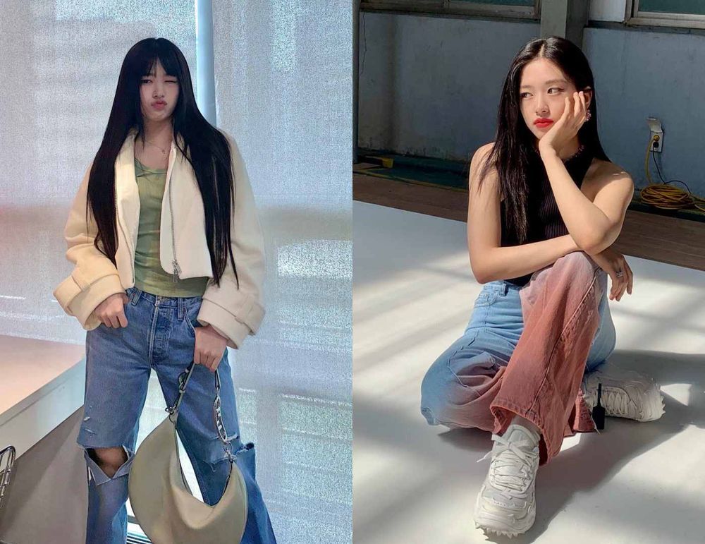 為何她晉升時尚圈新寵?看完IVE安俞真『私服穿搭』瞬間被圈粉!碎花這樣穿擺脫老氣感!-4