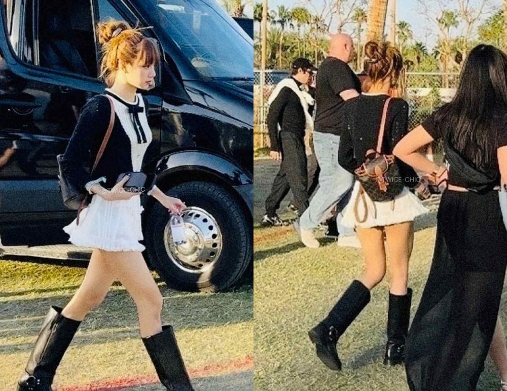 2023 Coachella音樂節『BLACKPINK穿搭』登熱搜!人間芭比Lisa造型美出新高度!-7