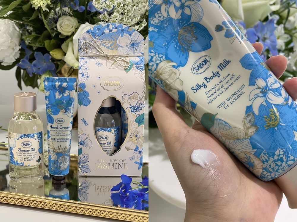 2023香水推薦!SABON茉莉花香限量上市,茉莉純露磨砂膏、護手霜、髮香噴霧...散發著果香調的淡雅茉莉香!-4
