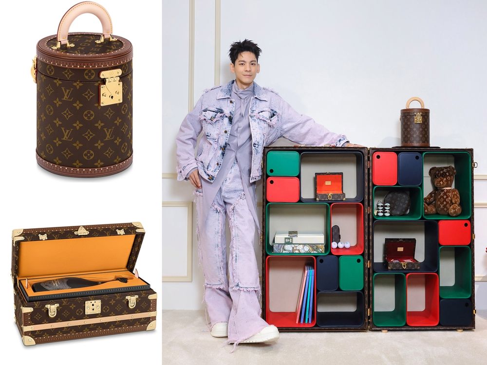 每年都在期待!LV「Crafting Dreams典藏工藝展」來了!奢華硬箱傢俱、露營燈小物都想收藏!-1