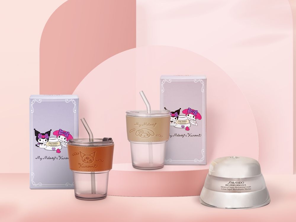 2023專櫃乳霜推薦:資生堂東京櫃X三麗鷗聯名!買百優乳霜滿額就送超萌庫洛米、美樂蒂隨行杯、收納袋-2