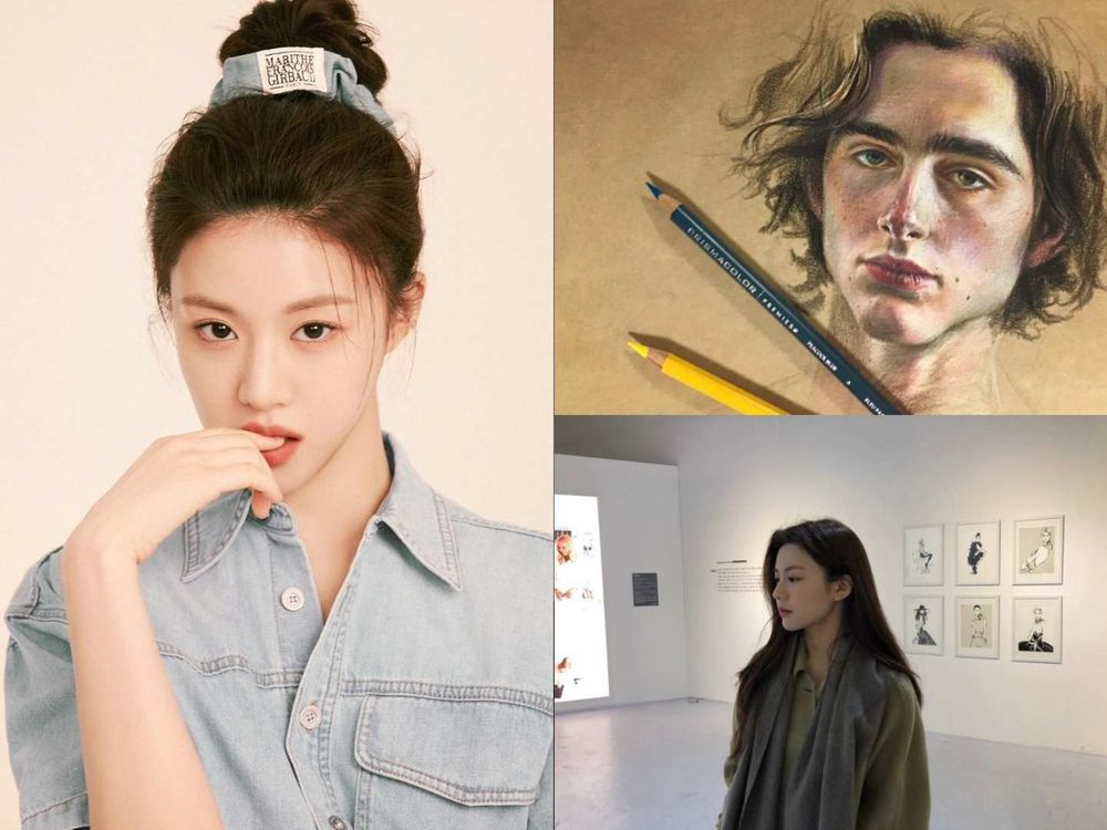 會演又會畫!盤點7位被演員身分耽誤的畫家韓女星,韓韶禧、盧允瑞、高允貞隱藏版小畫家、「國民初戀」秀智展現高水準實力!-3